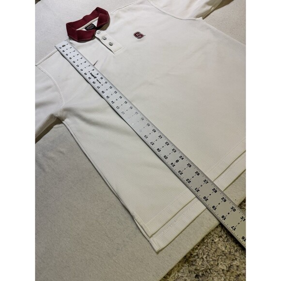Y2K Nike Team Stanford Cardinal Team Issue Sideline Football Polo Golf Shirt L - Picture 8 of 9